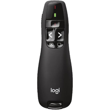 Logitech R400 Laser Presentation Remote – Wireless Presenter with Red Laser Pointer