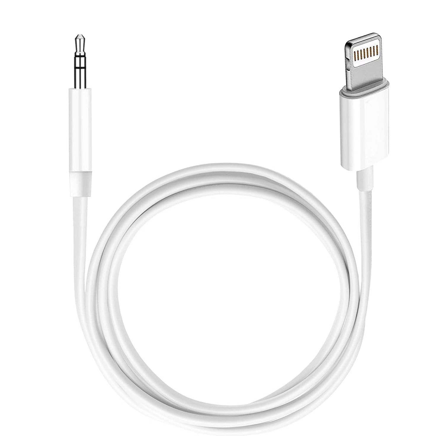 iSmart Go Digital Lightning to 3.5mm AUX Audio Adapter Cable IM-1 | High-Resolution Audio for iPhone & iPad