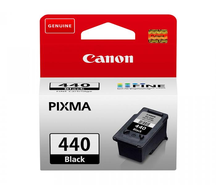 Canon PG-440 Black Ink Cartridge | Genuine Canon Pigment Ink | 180 Pages