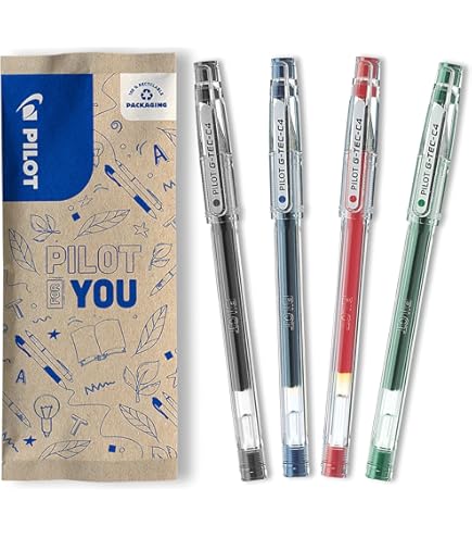 Pilot G-Tec-C4 Ultra Fine Gel Pen 0.4mm – 1pc | Metrix Books Store Qatar