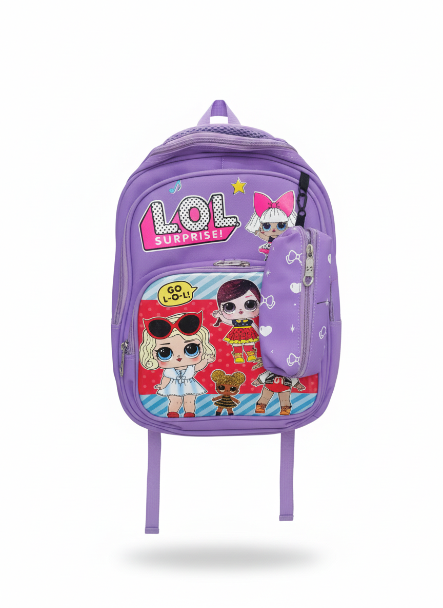 Kids School Backpack L.O.L. Surprise! Purple