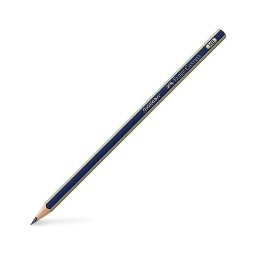 Faber-Castell Goldfaber HB Graphite Pencil with Eraser Tip – Pack of 12 | Metrix Books Store Qatar