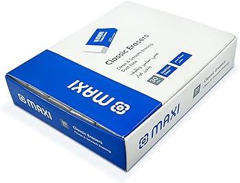 Maxi MXWSC30 Small Eraser Pack – 30 Pieces | Metrix Books Store
