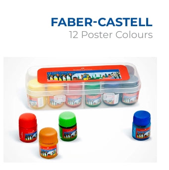 Poster Colour Faber-Castell– Premium Stationery from Metrix Bookstore