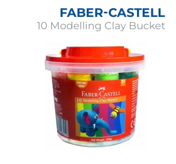 Modelling Clay Bucket Faber-Castell ā Premium Stationery from Metrix Bookstore