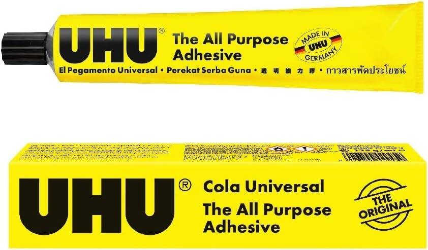 UHU All Purpose Adhesive – Strong Universal Glue for Craft & Repair | Made in Germany | Metrix Books Store