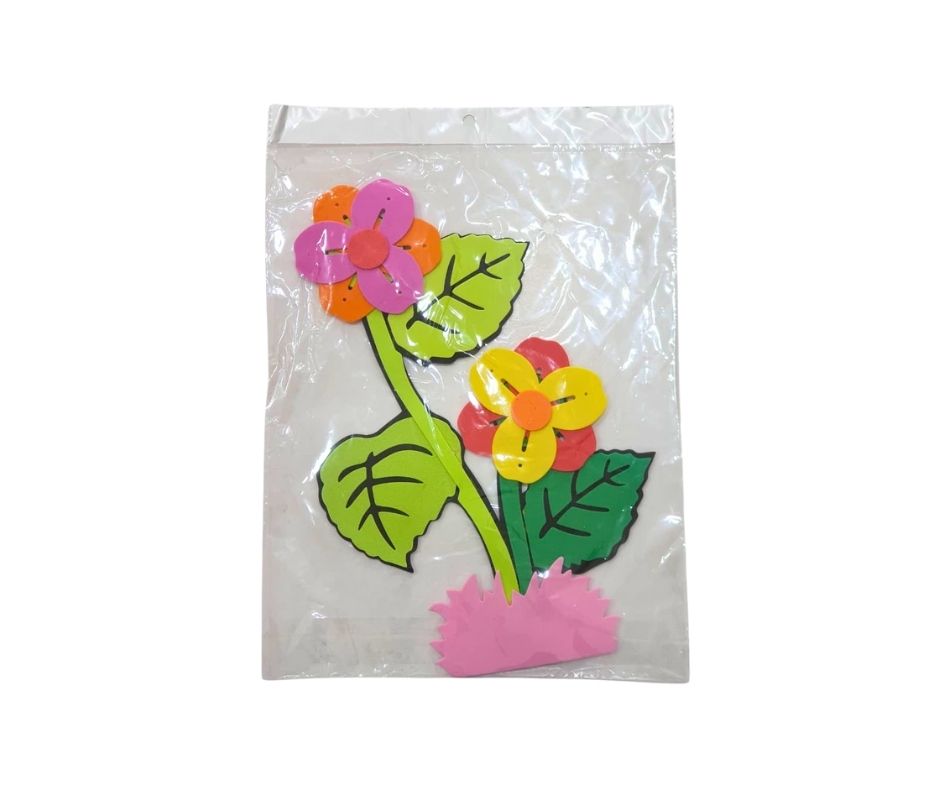 Craft Foam Sheet Flower Kit – DIY Foam Flower Wall Decor