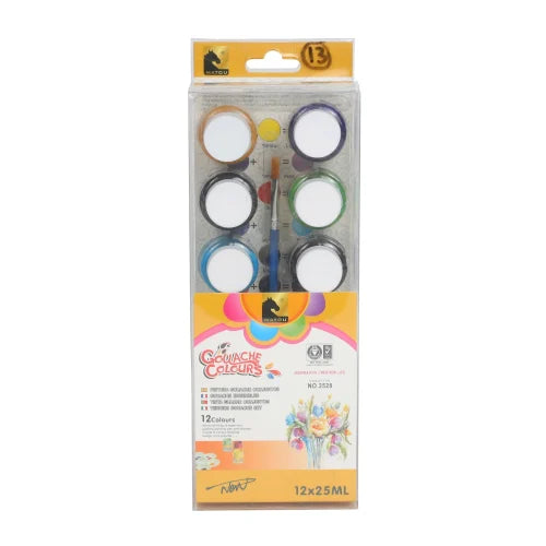 Buy Matou Glass Colours 12 Paint Set (25ml) | Glass Painting Kit | Metrix Books Store