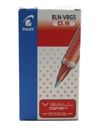 Pilot V Ball Grip Roller Ball Pen 0.5mm – Box of 12 | Metrix Books Store Qatar