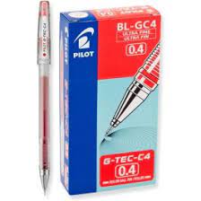 Pilot G-Tec-C4 Ultra Fine Gel Pens 0.4mm – Box of 12 | Metrix Books Store