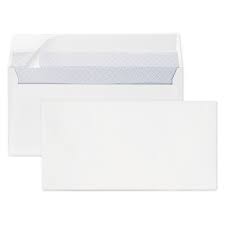 Panda DL White Envelopes – 50 Peel & Seal 115x225mm Envelopes