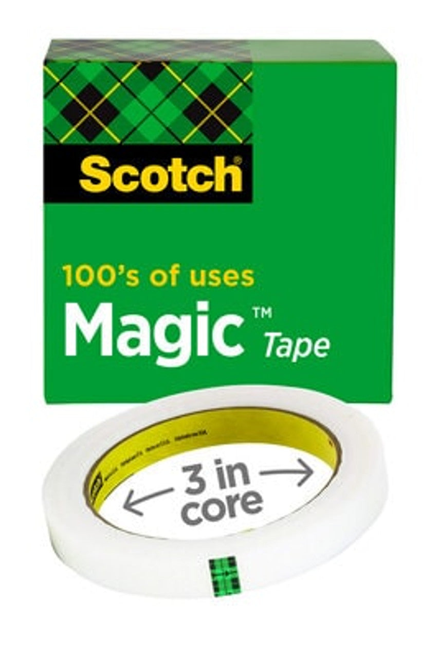 Scotch Magic Tape 810 – Invisible Matte-Finish Tape | Metrix Books Store Qatar