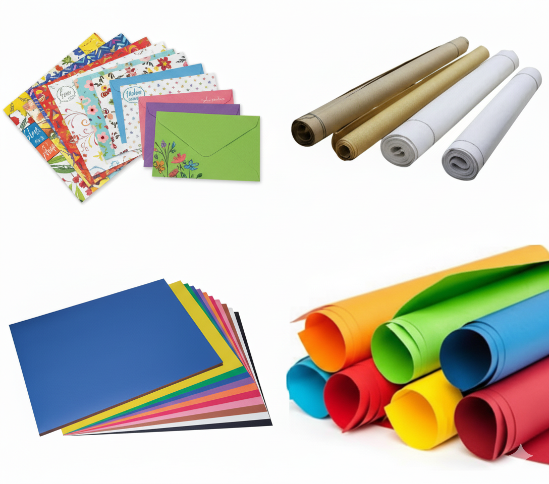 Buy Art Paper, Chart Sheets & Craft Rolls for Creative Projects | Metrix Books Store