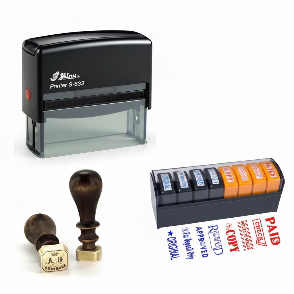 Authentic Office & Personal Stamps | Metrix Books Store