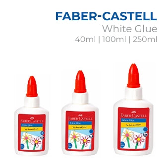 White Glue Faber-Castell– Premium Stationery from Metrix Bookstore