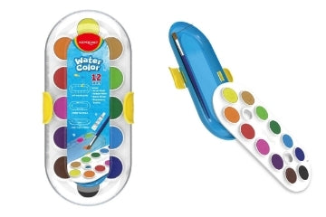 Keyroad 12 Colors Watercolor Set – Non-Toxic & Washable | Metrix Books Store