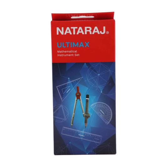 Nataraj Ultimax Mathematical Instrument Set | Student Geometry Box | Metrix Books Store