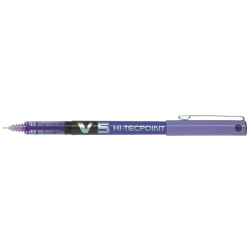 Pilot Hi-Tecpoint V5 Roller Ball Pen 0.5mm | Precision Fine Writing Pen | Metrix Books Store