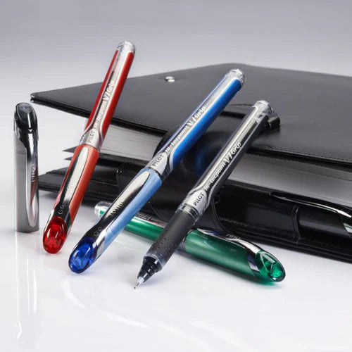 Pilot Hi-Tecpoint V10 Grip Roller Ball Pen – 1pc | Metrix Books Store Qatar