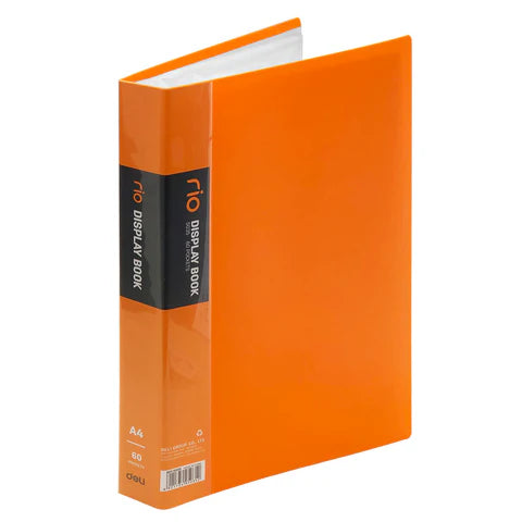 Display Book File Folder A4 – 60 Pockets Multicolor | Metrix Books Store