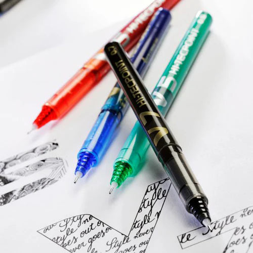 Pilot Hi-Tecpoint V5 Roller Ball Pen 0.5mm | Precision Fine Writing Pen | Metrix Books Store