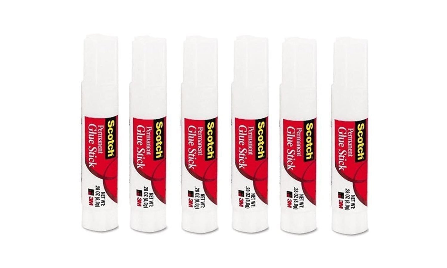 Scotch Permanent Glue Stick – Fast-Drying, Non-Toxic & Clear Drying | Metrix Books Store