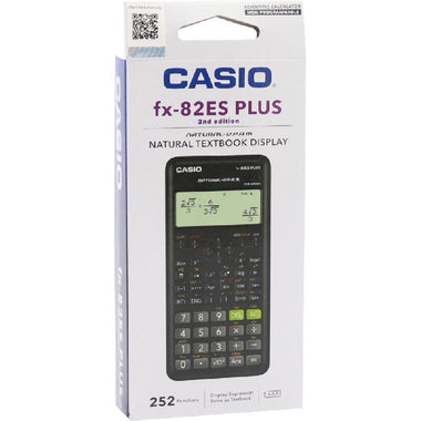 Casio fx-82ES Plus 2nd Edition Scientific Calculator | 252 Functions & Natural Display