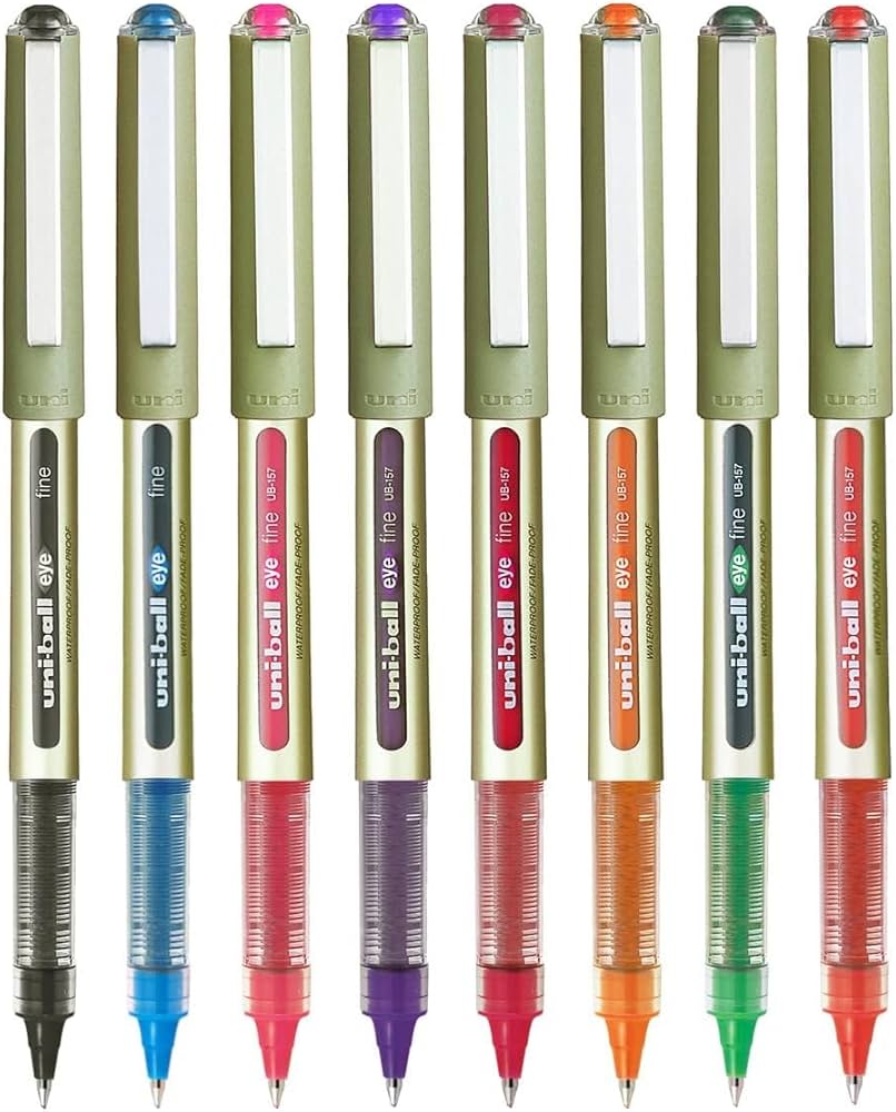 Uni-ball Eye Fine Rollerball Pen | 0.7mm Smooth Ink Flow | Metrix Books Store