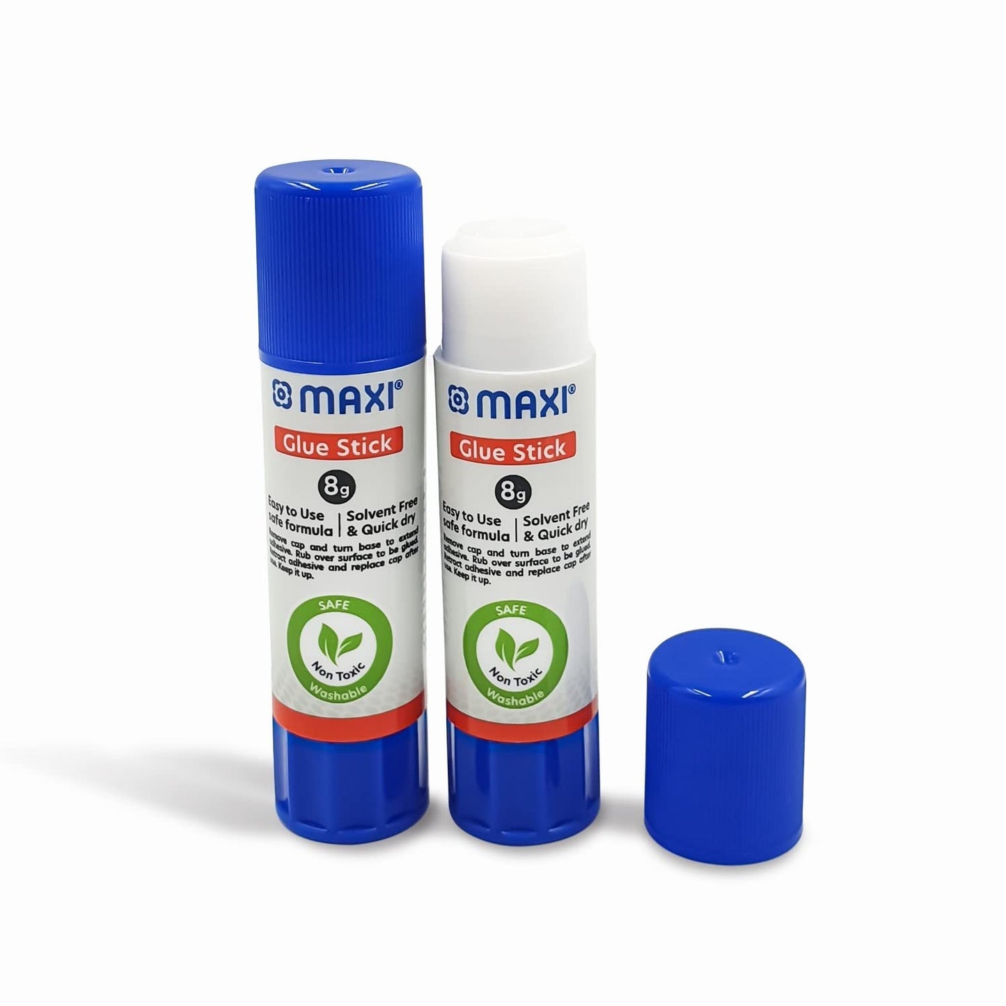 Maxi Solvent Free & Quick Dry Glue Stick – 8g & 21g | Safe & Strong Adhesive