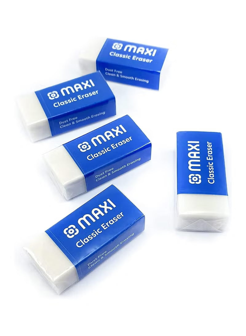 Maxi Classic Eraser | Clean & Dust-Free Erasing | Non-Toxic | Metrix Books Store