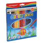 Keyroad 24-Color Pencils – Triangular, Break-Resistant, Smooth Application | Metrix Books Store