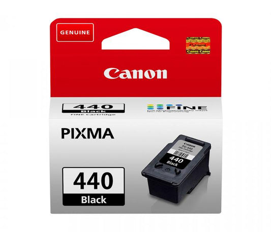 Canon PG-440 Black Ink Cartridge | Genuine Canon Pigment Ink | 180 Pages