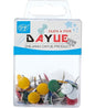 DAYUE Push Pins (Thumb Tacks) – Durable Steel Point Drawing Pins | Metrix Books Store