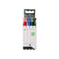 Faber-Castell Whiteboard Markers – Fine Bullet Tip (Pack of 4) | Low-Odor & Quick-Drying | Metrix Books Store Qatar