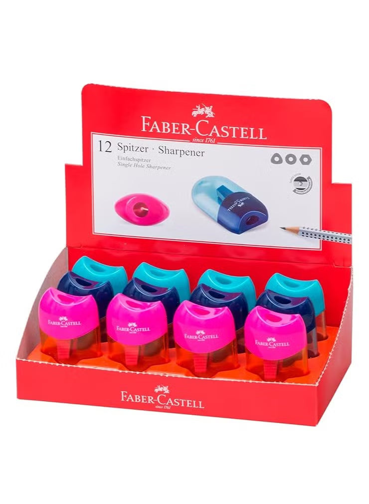 Faber-Castell Single-Hole Pencil Sharpener – Safe Blade Design | Metrix Books Store