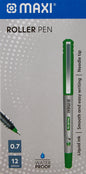 Maxi Roller Pen 0.7mm – Fine Needle Tip (Box of 12) | Smooth Liquid Ink | Metrix Books Store