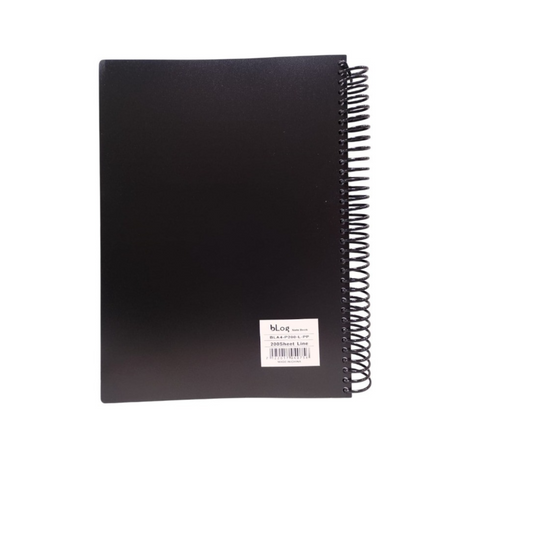 A4 Spiral Notebook – 200 Lined Sheets, Flat Binding