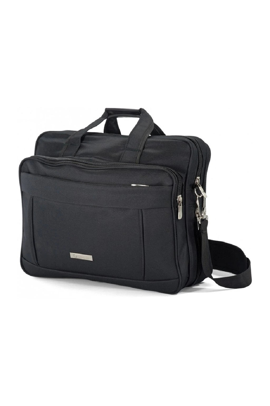 Benzi Fabric Laptop Bag with Shoulder Strap – Fits up to 15.6 Inch