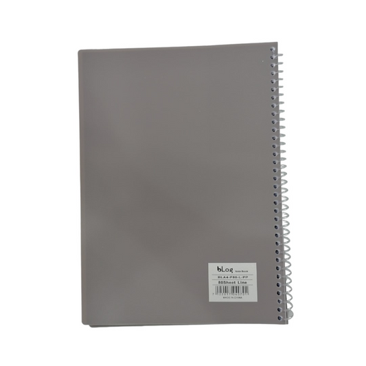 Blog A4 Spiral Notebook – 80 Sheets,