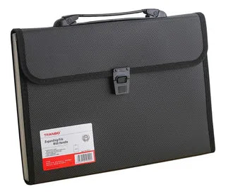 Tranbo 13-Pocket Expanding File with Handle – OFL-03