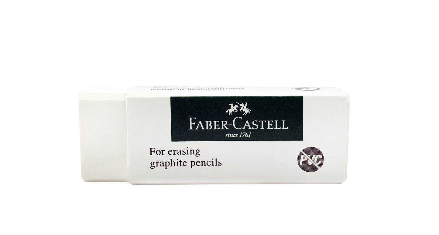 Faber-Castell Dust-Free Eraser | PVC-Free Clean Erasing | Metrix Books Store