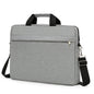 Grey Laptop Bag – Water-Resistant Briefcase with Padded Compartment