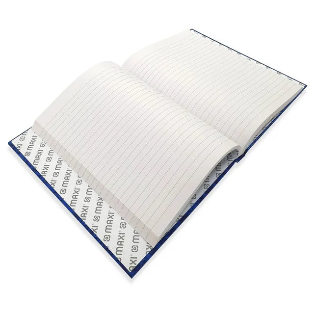 Maxi Premium Register Book Foolscap Size – 96 Sheets | Professional Record Book | Metrix Books Store