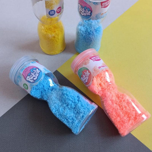 Play Visions Foam Alive Neon Hourglass Toy – Soft Flowing Sensory Fun
