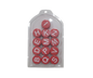 Round English Letter Magnets Red 30mm – Alphabet Fridge Magnets | Metrix Books Store