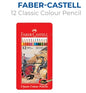 12 Colour Pencils Faber-Castell– Premium Stationery from Metrix Bookstore