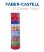 12,24,36,Colour Pencils Faber-Castell– Premium Stationery from Metrix Bookstore