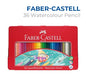 36 Water Colour Pencils Faber-Castell– Premium Stationery from Metrix Bookstore