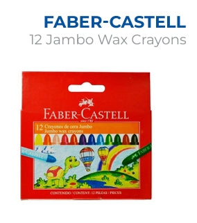 12 Colour Pencils Faber-Castell – Premium Stationery from Metrix Bookstore