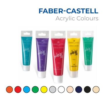 Acrylic Colour Faber-Castell– Premium Stationery from Metrix Bookstore